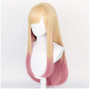 Anime My Dress-Up Darling Marin Kitagawa Cosplay Peluca Cabello Sintético Resistente al Calor Fiesta